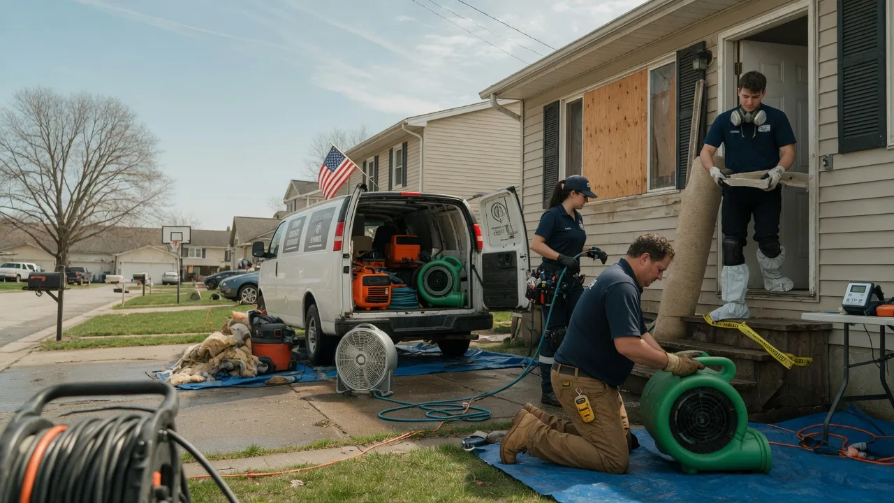 Water Damage Restoration in Deep River, CT near me